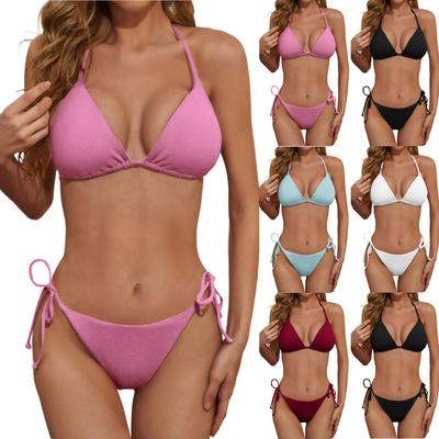 Women Two Piece Bikini  Swimwear Swimuit  Sexy Bathing Sets Bikini Sets Summer And Spring