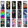 Für Honor 8A Hülle Für huawei Honor 8A prime Hülle Silikon TPU Rückseite Handyhülle schwarze TPU Hüllepink Anime Weltraum Auto