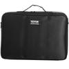 Makeup Train Case Large Storage 3 Tiers, Convenient Carry With Handle, Strap, Professional Waterproof Oxford Makeup Storage Organizer Box, Heavy Duty