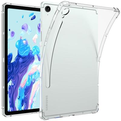 Miimall Kompatibilní pouzdro pro Samsung Galaxy Tab S9 FE Kryt na palcový tablet Samsung Galaxy Tab S9 FE Průhledný materiál TPU Lehký Tenký odolný proti nárazu