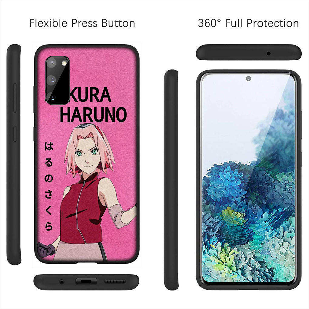 Cover for iPhone 16 15 Xiaomi Redmi Note 14 13 12 11 Pro Max X 16e Samsung Galaxy S25 S24 S23 Moto OPPO Huawei Comics Haruno Sakura Naruto Phone Case