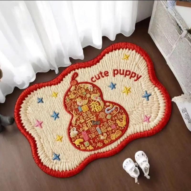 Quick-Dry Cartoon Diatom Mud Bathroom Door Mat – Absorbent & Non-Slip