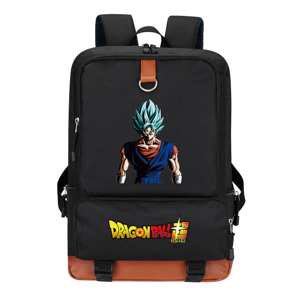 Cartoon Animation Dragon Ball Schoolbag Backpack Student Schoolbag Men'S And Women'S Travel Bag Computer Bag