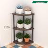 Indoor Corner Multi-Tier Bamboo Flower Pot Rack
