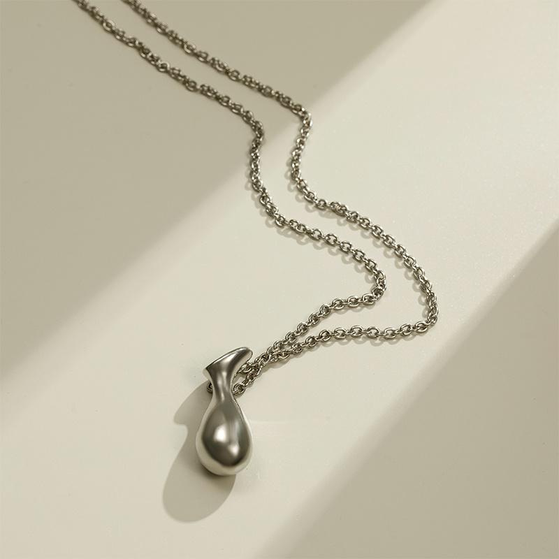 

Элегантное женское ожерелье-подвеска в виде бутылки для воды в мульти-стиле