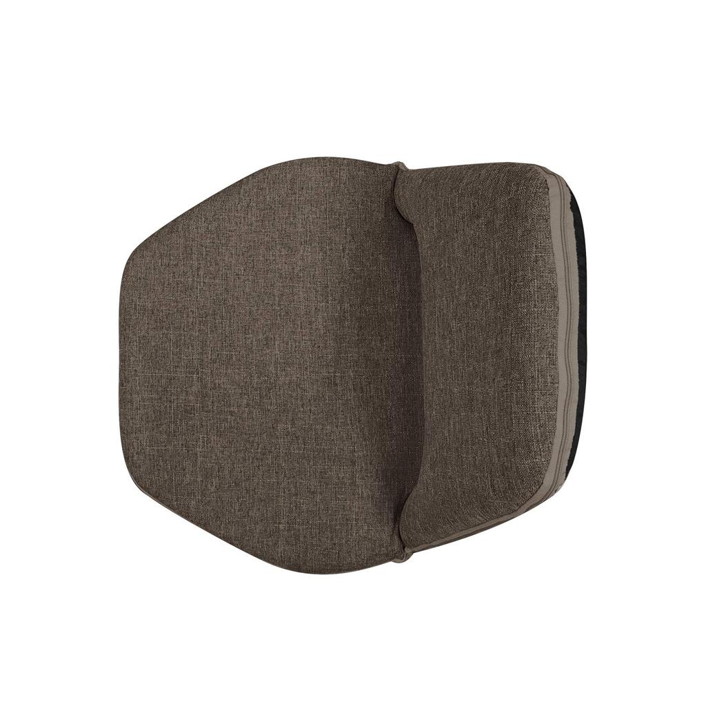 Sada 2 židlí Urban Tsusho Square Seat, hnědá, kompaktní a snadno přenosná, F-1841