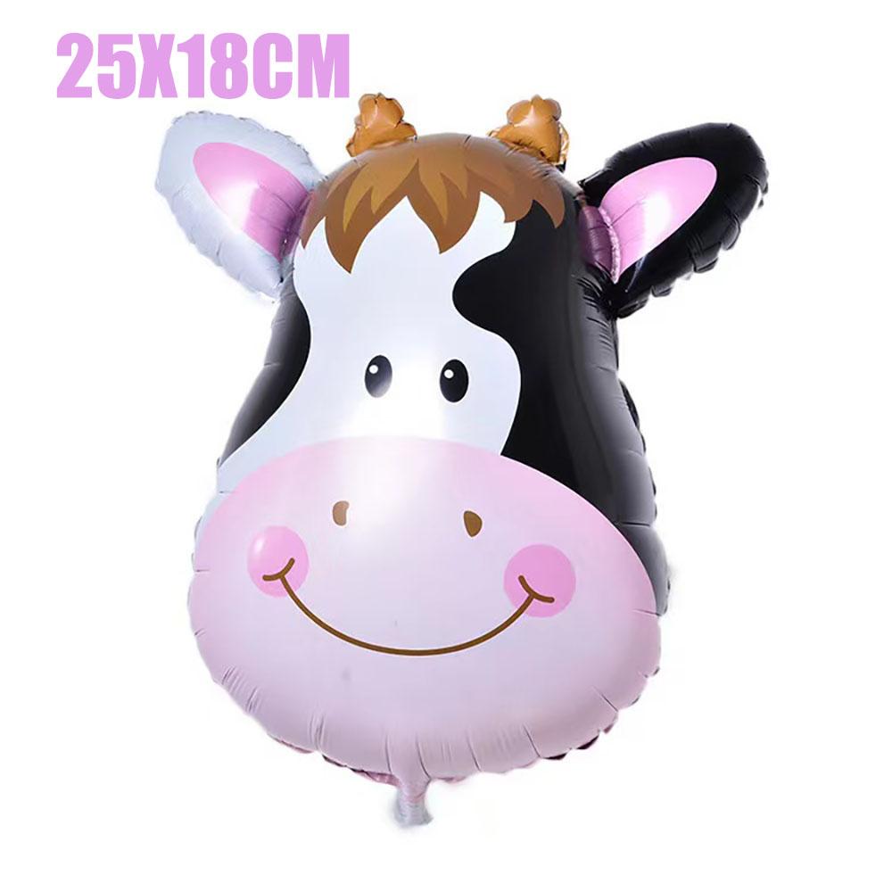 New Cartoon Animal Theme Foil Balloon Jungle Safari Forest Lion Rabbit Kids Birthday Decoration Supplies Elephant Giraffe Baloon