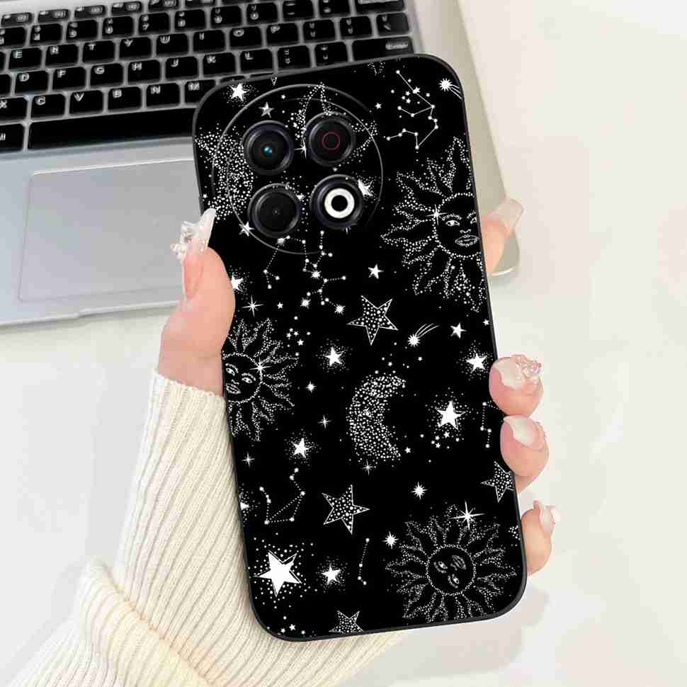 For Tecno Spark 30 Pro 4G 6.78" Case Cartoon Bunny Fashion Girl Soft Silicone Cover For Tecno Spark 30Pro KL7 Protective Cases
