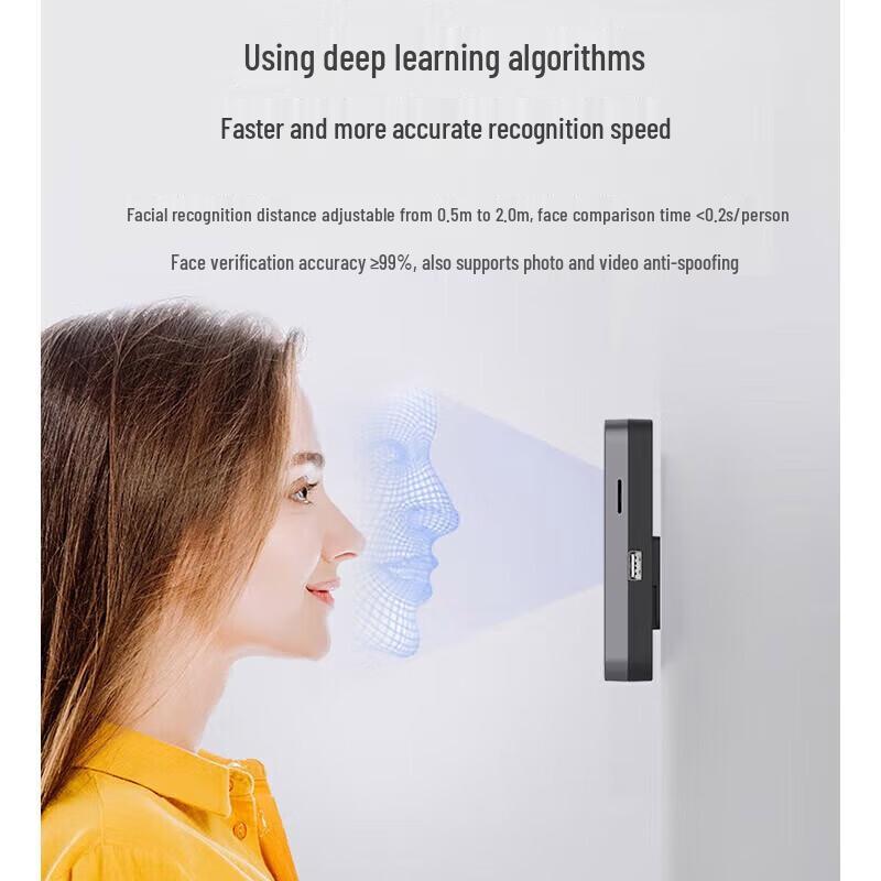 HIKVISION A12S Facial Recognition WiFi Time Clock