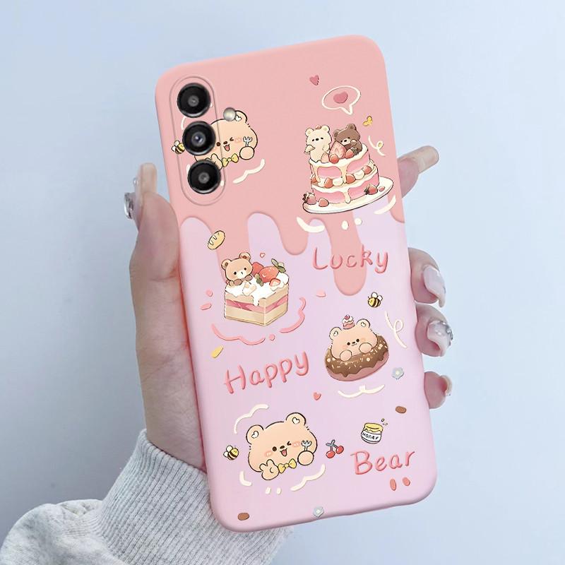 For Samsung A16 A56 5G Phone Case Butterfly Flower Girls 2025 Design Soft Silicone TPU Back Housing for Galaxy A 16 A 56 Covers
