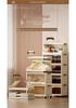 Foldable Dustproof Multi-Layer Storage Cabinet for Kitchen & Living Room