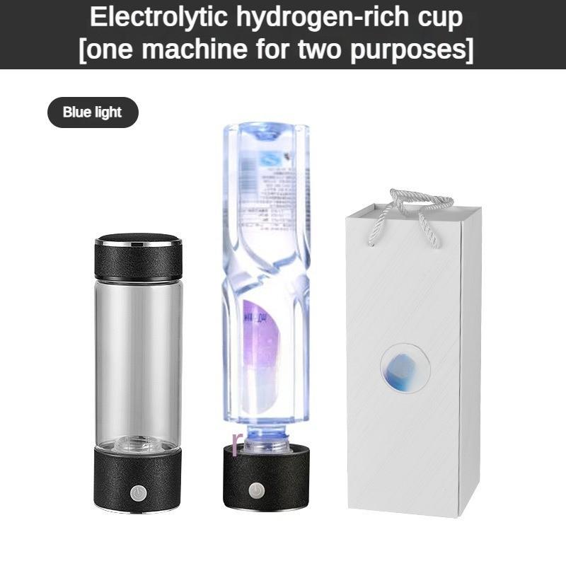 Wasserstoffreicher Wasserbecher Hochkonzentrierter wasserstoffreicher Becher Wasserbecher Elektrolytische Wasserstoff-Sauerstoff-Trennung Wasserstoffproduktion Gesundheitsbecher