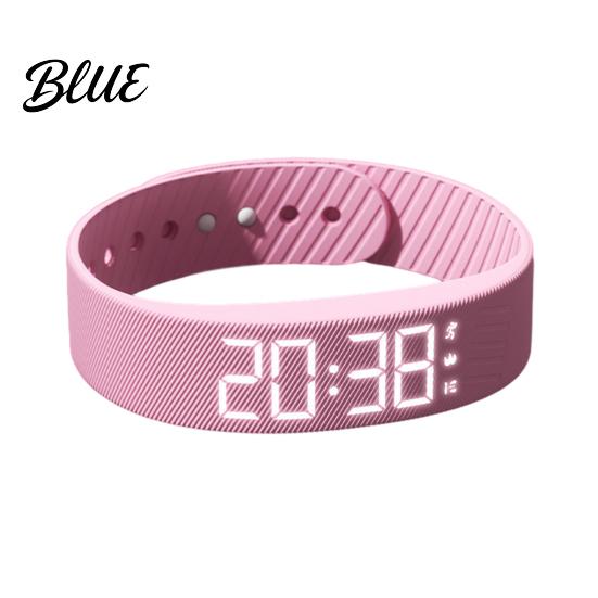 Student Silent Alarm Clock Bracelet Vibrating Reminder Watch Digital