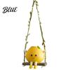 Decorative Vine Braided Lanyard Cute Swinging Lemon Wall Hanging Ornament Smiling Figurine Resin Swing Creative Window Sill Decor Decor Boho