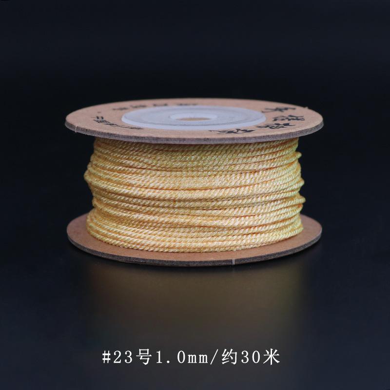 Filo di Cotone Tibetano Strofinato a Mano, Braccialetti Intrecciati a Mano, Stelle Luna, Perle Bodhi Buddha, Nappe, E Fili da Gioco