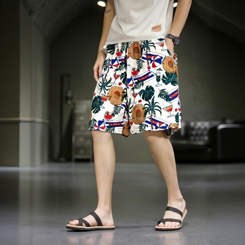 Men's Quick-Dry Camouflage Beach Shorts: European & American Style Swimming and Casual Wear