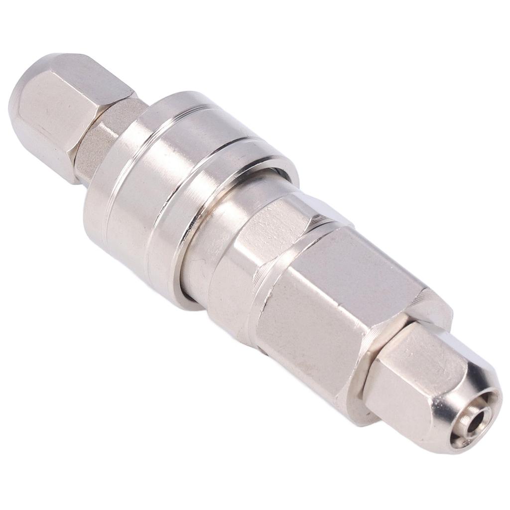 Air Coupler Nickel Plated Stainless Steel Self Locking Quick Connect Pneumatic Hose Fittings(8mm