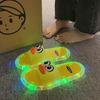 Women's Luminous Slippers, Non Slip Flat Bottom, Cool Sparkling Luminous Slippers, Couple and Good Friend Sandals, Women's Shoes