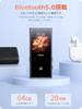 64GB MP3 Bluetooth Digital Audio Player with Direct 128GB Expandable Touch Alloy Voice Music FM Large Capacity D22 Player, 5.0, Recording, Capacity,