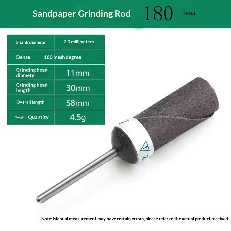 Wet Dry Sandpaper Grinding Sticks Assorted Grit Polishing Tools for Wood Carving Plastic Grinding Model Making Hobby Projects