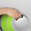 Secchio pieghevole da 5/10 litri, secchio pieghevole portatile, secchio in silicone per lavaggio auto, secchio per pesca all'aperto, secchio da viaggio, secchio per la casa
