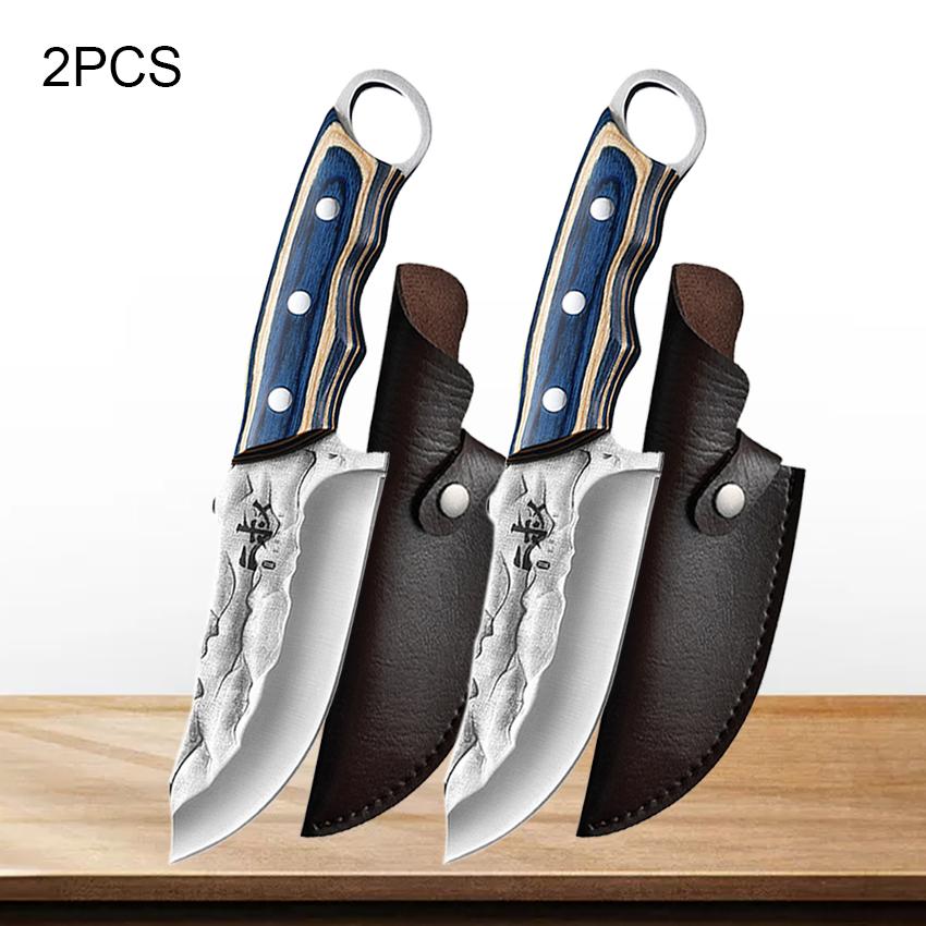 Kitchen Boning Knife Hand Forged Knives Stainless Steel Professional Chef Slicing Fruit Fish Butcher Meat Cleaver Knives