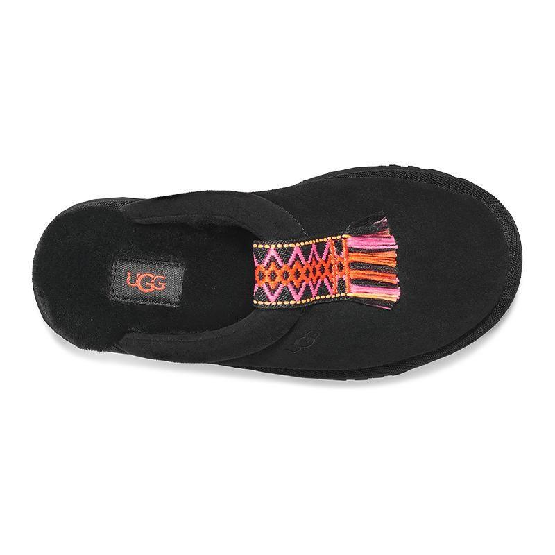 UGG Lær Lett Komfortable Barneslippers Barneslippers Svart 1153053K-BLK