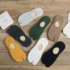 New Low Top Cotton Split-toe Socks Silicone Couple Sandal Socks Thin Socks