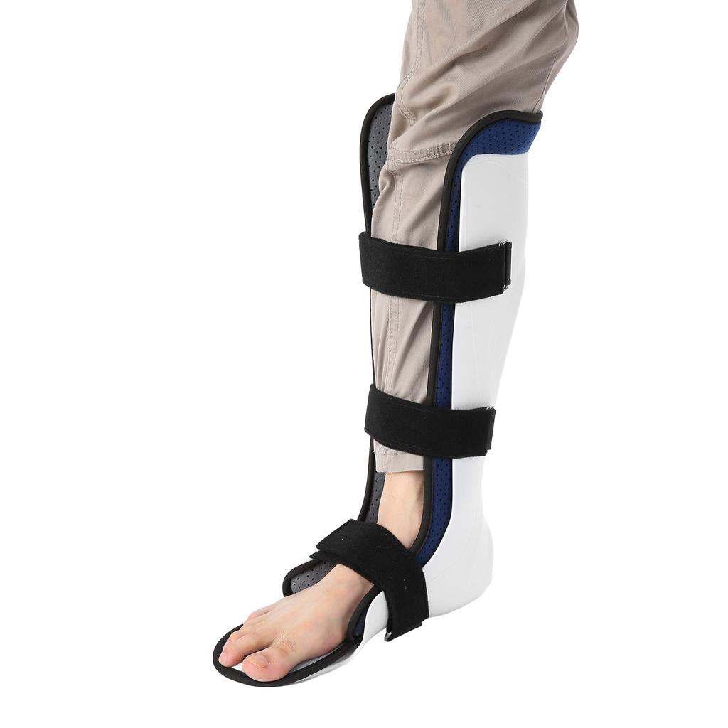 Ankle Support Brace Adjustable Hook and Loop Design Porous Breathable Reusable Ankle StabilizerLeft