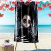 Edward Scissorhands Print Beach Towel, Large Soft Quick Dry Towel for Beach Camping Swimming