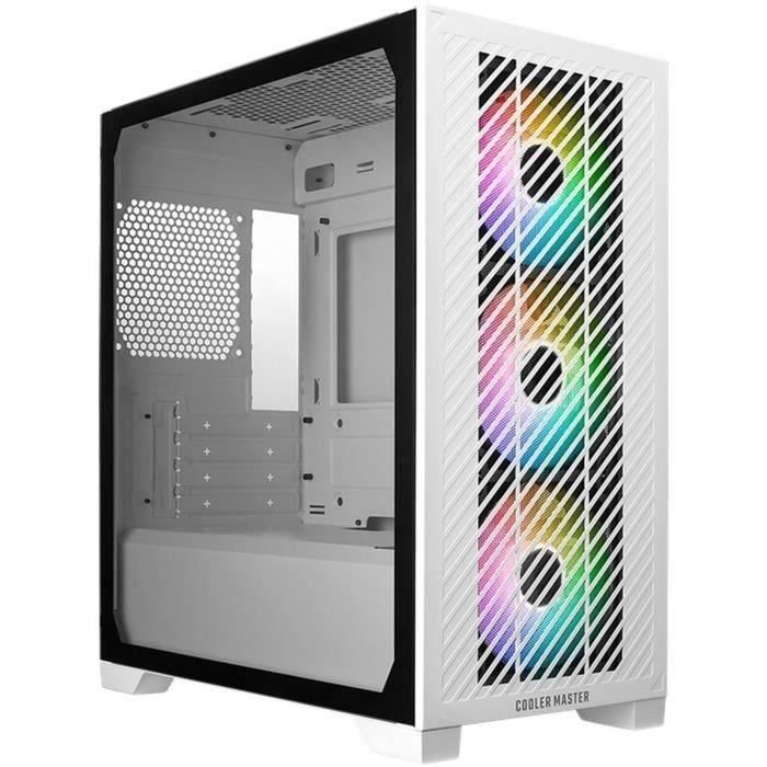 Boîtier PC - COOLER MASTER - E301-WGNN-S00 - Elite 301 - ARGB - White