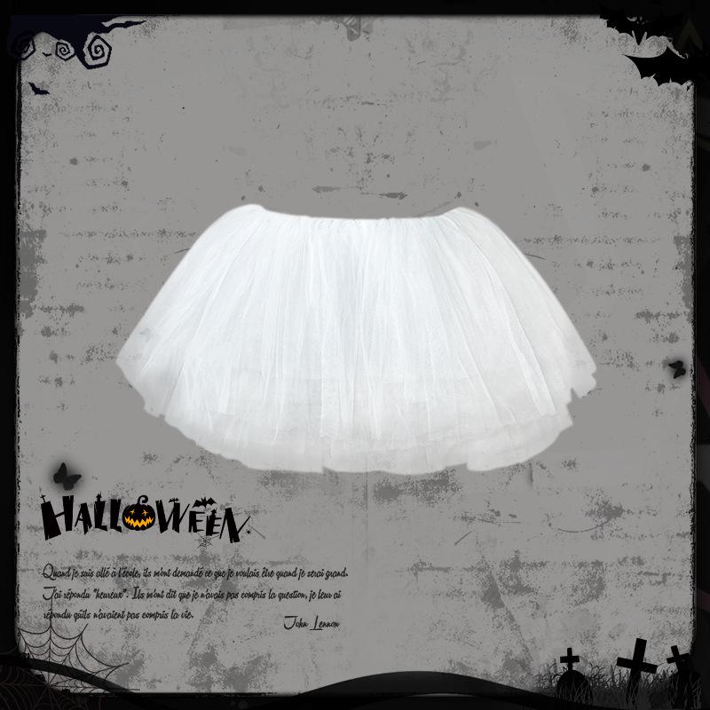 

Юбка-подъюбник Лолита 28 см Суперкороткая Неравномерная Тюлевая Юбка-пачка для Хэллоуина Default