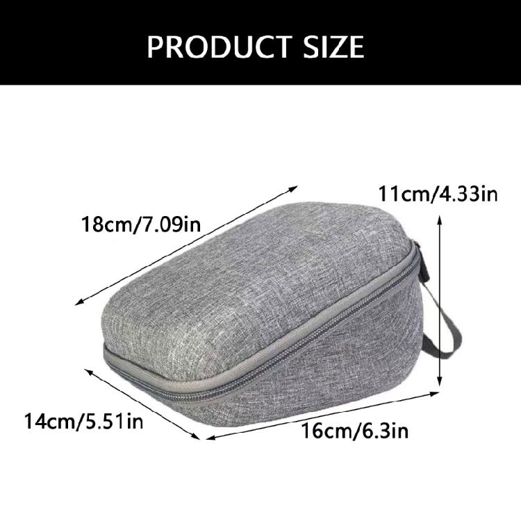 Shockproof & Dustproof Case Hand  Storage Case Waterproof Dustproof Equipment Bag for  Home Blood Pressure Monitors