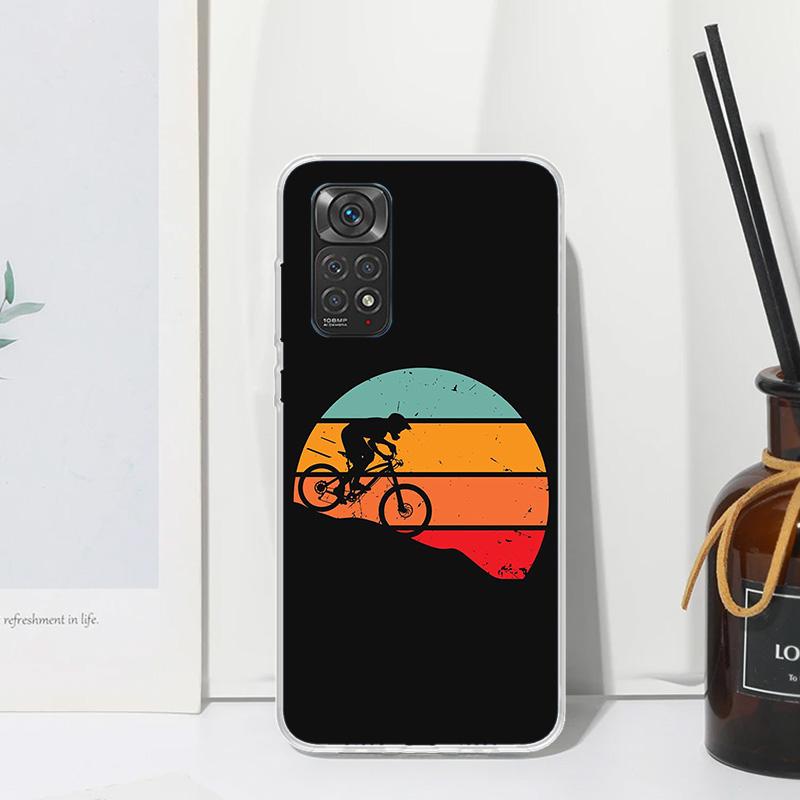 Bicycle Bike Sport Phone Case For Xiaomi Redmi Note 15 13 14S 14 Pro Plus 12S 11S 10S 12 11E 10 11T Art Fundas Back Cover Redmi