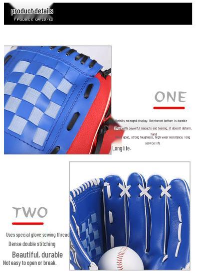 Cen Cen Youth Baseball & Softball Glove Set - Left & Right Handed Pitcher's/Batting Glove