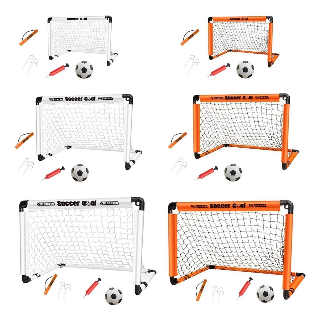 Football Gate Foldable Soccer Goal Park Playground Yard Compact Practice Portable Children's Outdoor Sports Training Set