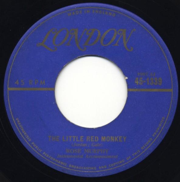 

7inch Record ROSE MURPHY The Little Red Monkey Time On My 451339 London Records 1953 US Pop Used