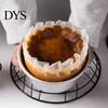 Individual Paper Trays for Baking 50 Pcs Basque Burnt Cheesecake Liners, Pre Folded Non Stick Parchment Cups Liners Cake 4/6/8 Inch Molds, Food Grade