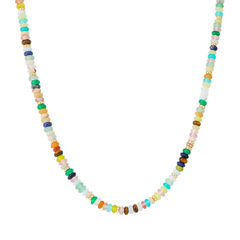 Arsis Dopamine Rainbow Beaded Necklace