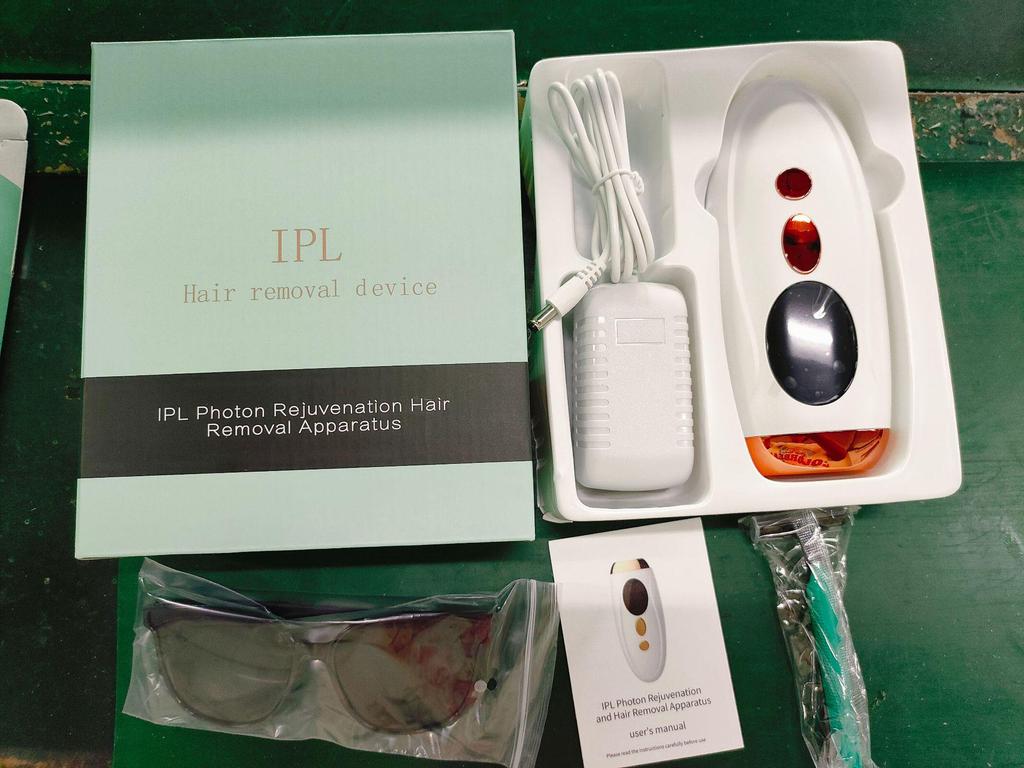 IPL Laser Hair Removal and Photorejuvenation Device - Portable, Painless Hair Removal System