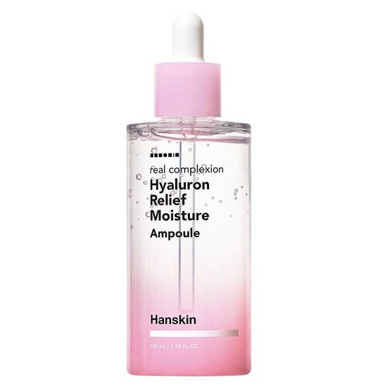 Hanskin Real Complex Hyaluron Relief Moisture Ampoule 100ml