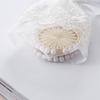10x14cm White Flower Lace Organza Drawstring Bags 10pcs Jewelry Storage Bag Birthday Party Women Love Gift Packaging Bags