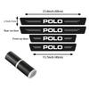 YNEPB1 Car Door Sill Scratch Resistent Stickers Threshold Pad for Volkswagen VW Polo Rline Golf Jetta GTI Tiguan Sharan Caddy Scirocco