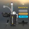 Outdoor Camping Waterproof Windproof Type-C Rechargeable Lanyard Lighter F37