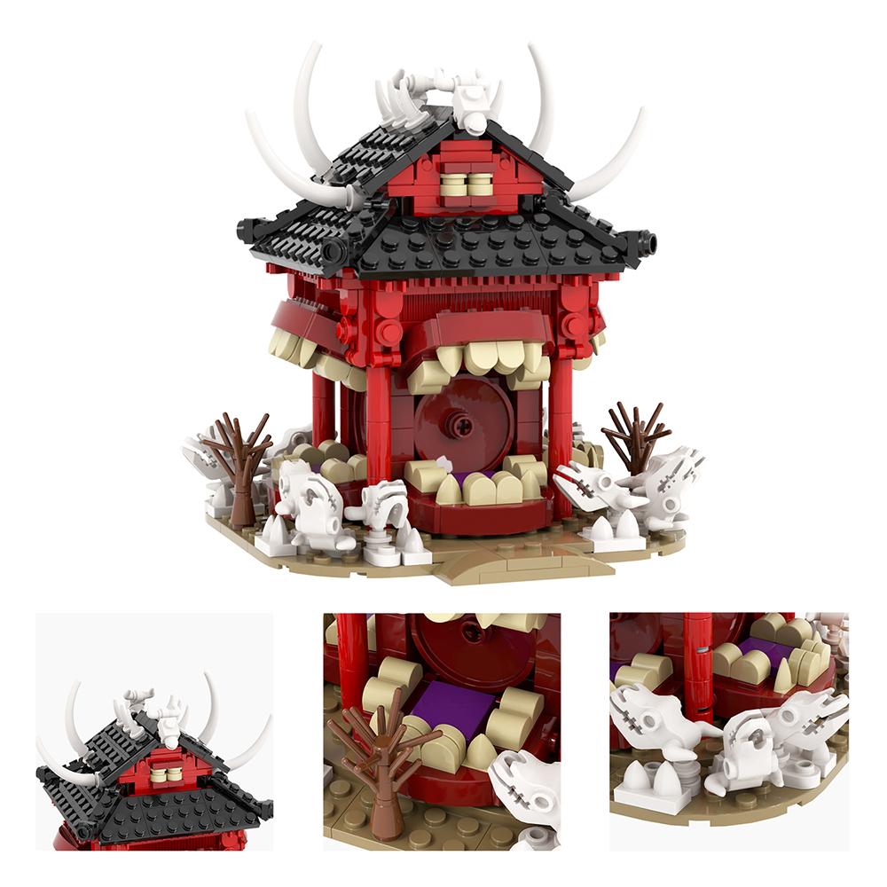 JJK Bricks Anime Figure Sukuna Yuji Itadori Rika Yuta Shrine MOC Compatible Building Blocks Toys For Children Adult Friends Gift