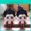 Plush Nezha Toy Keychain With Pp Cotton Backpack Accessory For Gift Kids