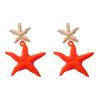 Summer Vitality, Tropical Style, Vivid Colors, Marine Life Earrings, Holiday Atmosphere, Women's Earrings