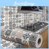 For Wallpaper Wall Adhesive Kitchen European Style Oilproof Stickers Kitchen Stove Pvc Wallpaper Mould Proof Waterproof Modern