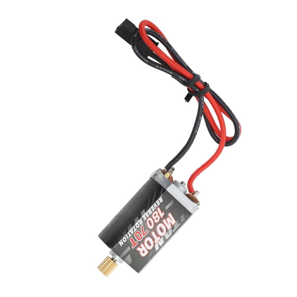 7.2V 180 RC Brushed Motor Low Noise Crawler Motor for Traxxas TRX4M RC Crawler RC Car Upgrade