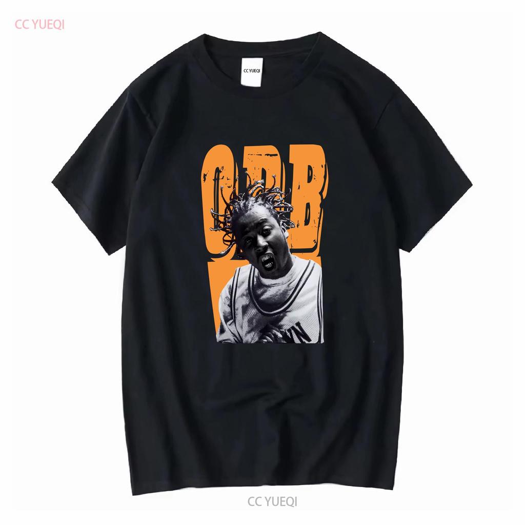 OL DIRTY BASTARD TRIČKO S POTISKEM OBLIČEJE vintage Vyprané Pohodlné módní Mírně Stylové streetwear grafika homme Prodyšné Měkké
